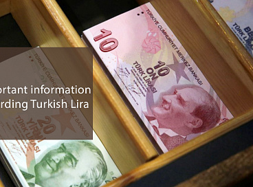 Important information regarding Turkish Lira